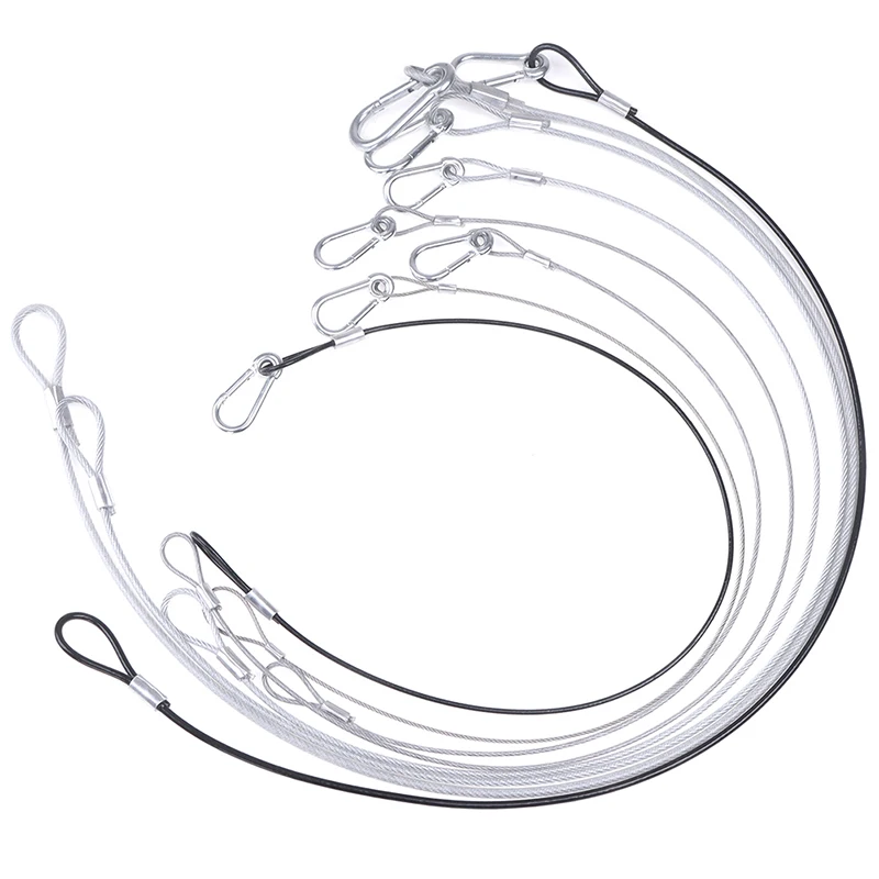 Safety Rope Steel Stage Lighting Safety Cable Moving Head Beam Durable Steel Rope For All DJ Disco Lights