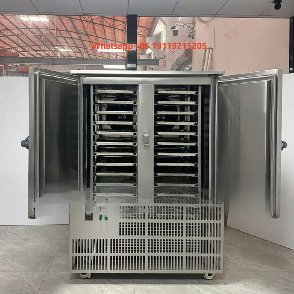 650L 1100L-45C Quick Blast Freezer Machine Standing Shock Freezer Blast Chiller for Meat Ice Cream