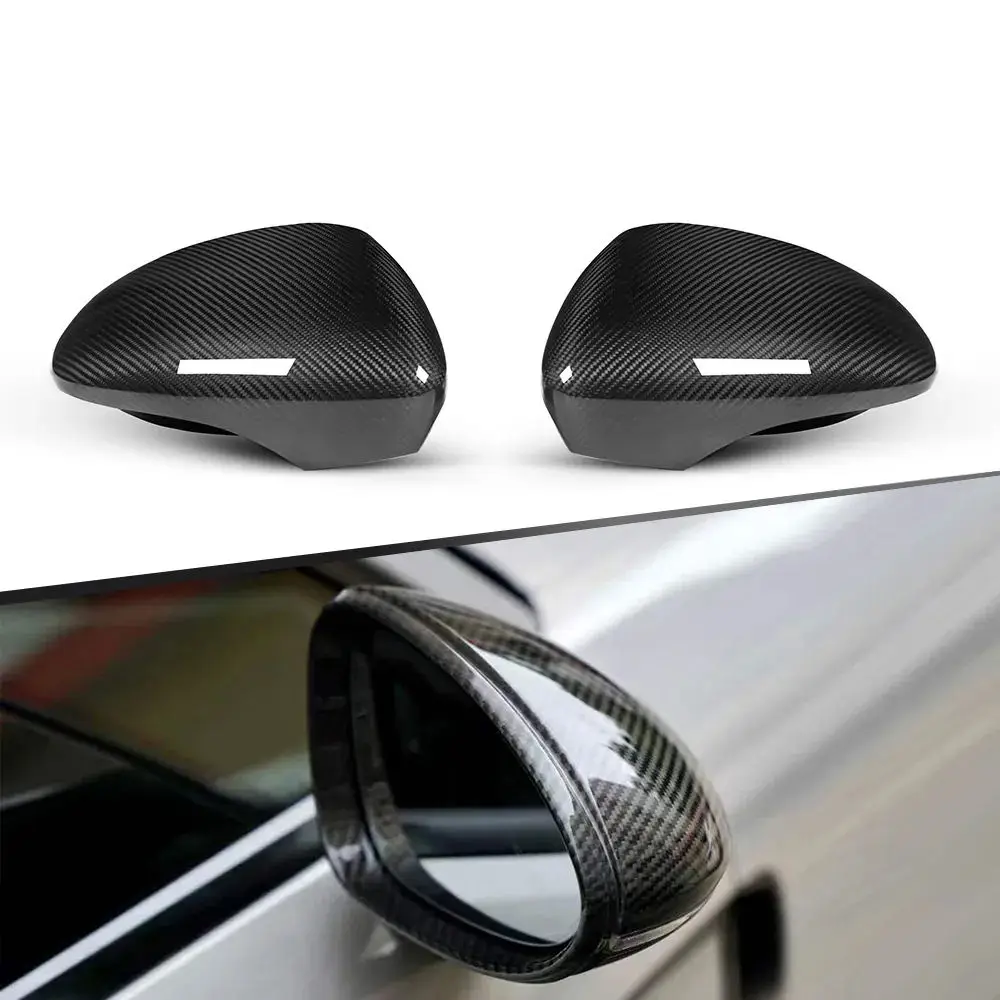 

Hot Sale Dry Carbon Carbon Fiber Mirror Cover For Porsche panamera Applicable Models 971 Year 2017-2021,100% TESTED WELL