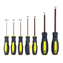 1.5mm-6mm Hexagon Screwdriver Screwdriver Magnetic Allen Driver Hand Tools Magnetic Repair Hand Tool