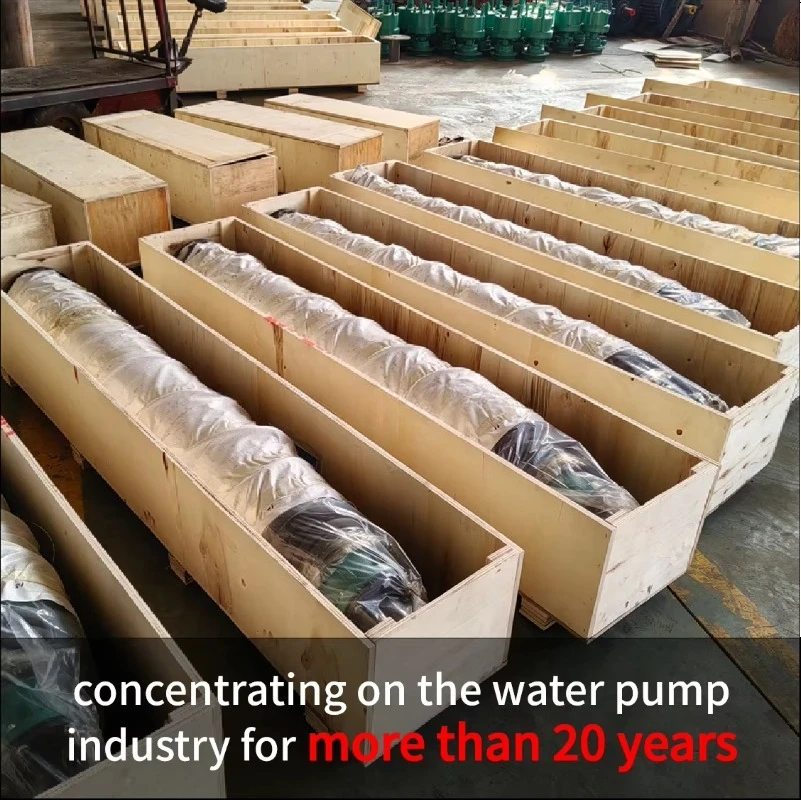 Bomba Submersível Elétrica de Sucção de Lodo e Água para Piscina de 1.5, 2, 3, 4 e 6 Polegadas com Peças de Reposição