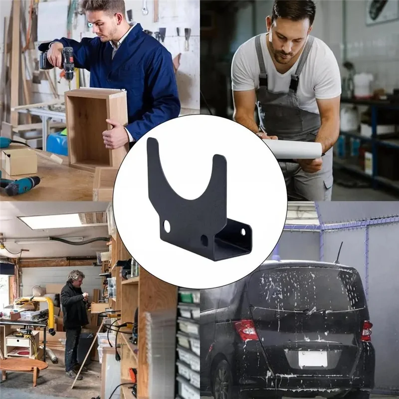 ABKO-2PCS Smerigliatrice angolare Supporti da parete Portautensili per smerigliatrice multifunzionale Organizzatore di strumenti riutilizzabile Forniture per garage