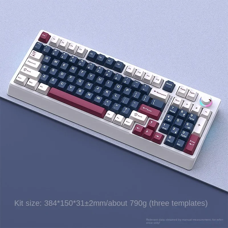 لوحة مفاتيح ميكانيكية SZBOX H98 98 مفتاحًا 3 أوضاع اتصال RGB لوحة مفاتيح الألعاب لألعاب الكمبيوتر المحمول والكمبيوتر الشخصي