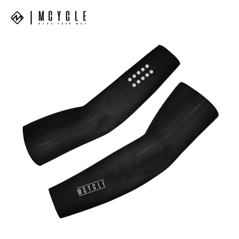 Mcycle Sport Arm Sleeve Quick Dry Breathable Ice Silk Bicycle Equipment Running Sunscreen Sleeve Cooling Cycling Arm Sleeves