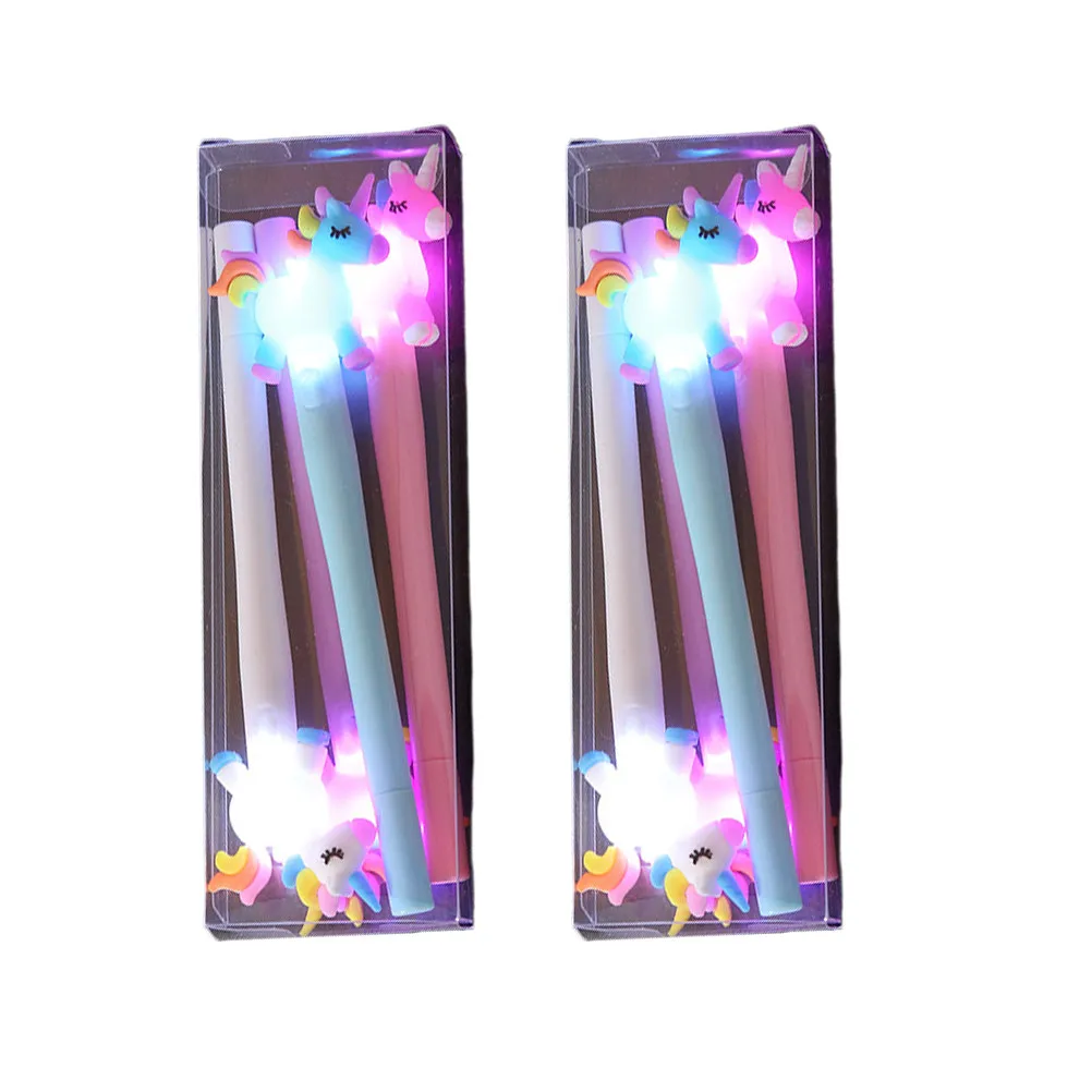 

Набор из 2 светящихся LED-ручек с мультяшным дизайном: Веселые товары для вечеринок, пляжа, фестивалей, карнавалов, корпоративов для детей и взрослых