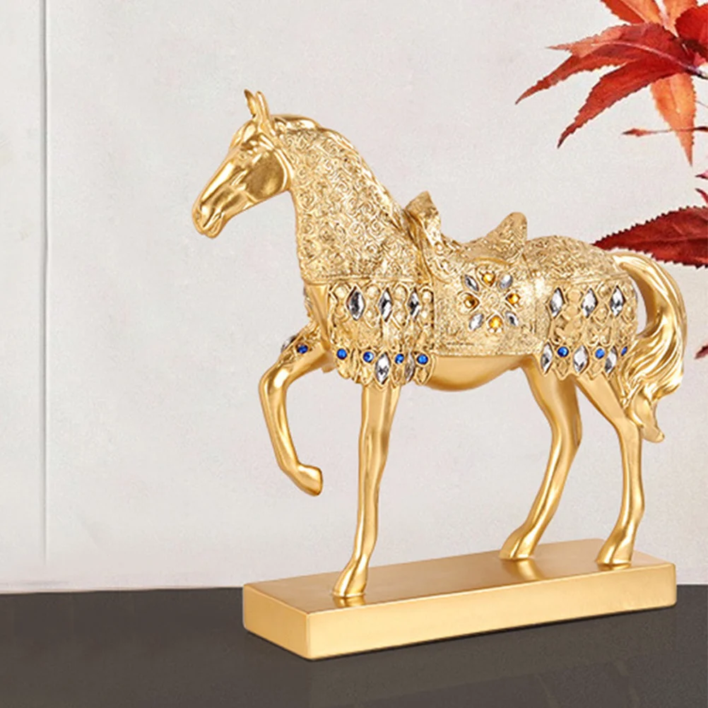 

Ornament Horse Bedroom Decor Equestrian Decoration Decorations Home Statues for