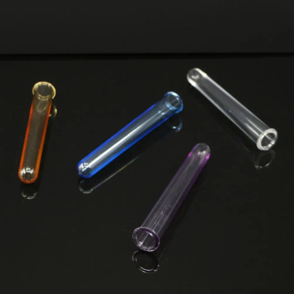 

4Pcs Acrylic Plastic Test Tube Wine Glass Bar Cocktail Tube 15Cm Screw Seal Lightweight Reusable Portable Plastic Test Tubes
