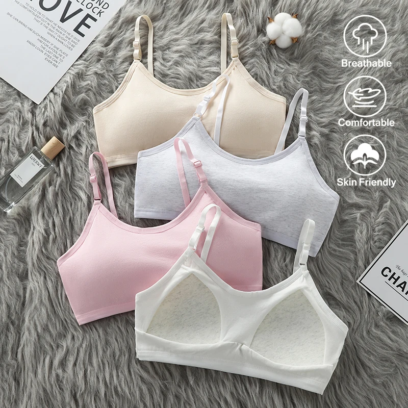 Girls' bras, developmental period, underwear, second stage, girls' students, middle school students, high school students, girls
