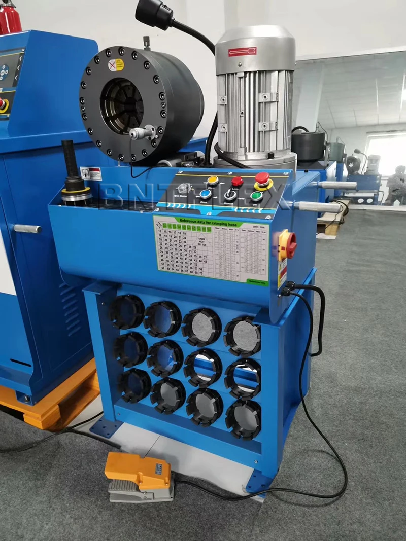 240 Volts Hydraulic System Swaging Machine for Steel Wire Rope Rubber Product Making Machinery