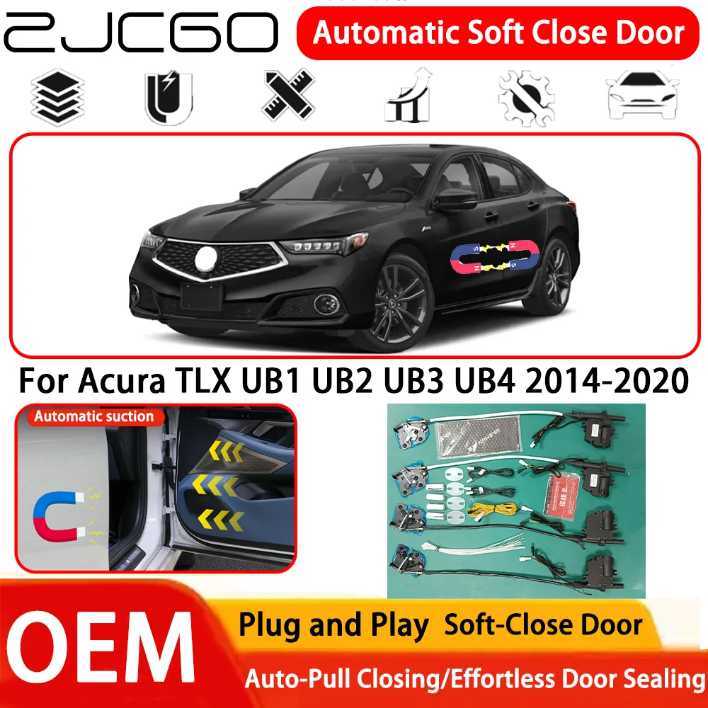  ﻿﻿for Acura TLX UB1 UB2 UB3 UB4 2014-2020 Car OEM Plug and Play Automatic Electric Soft Close Door Comfort Closing System