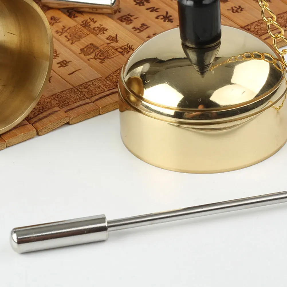 

Copper Bell Brass Musical Instrument Hand Telescopic Stainless Steel Percussion