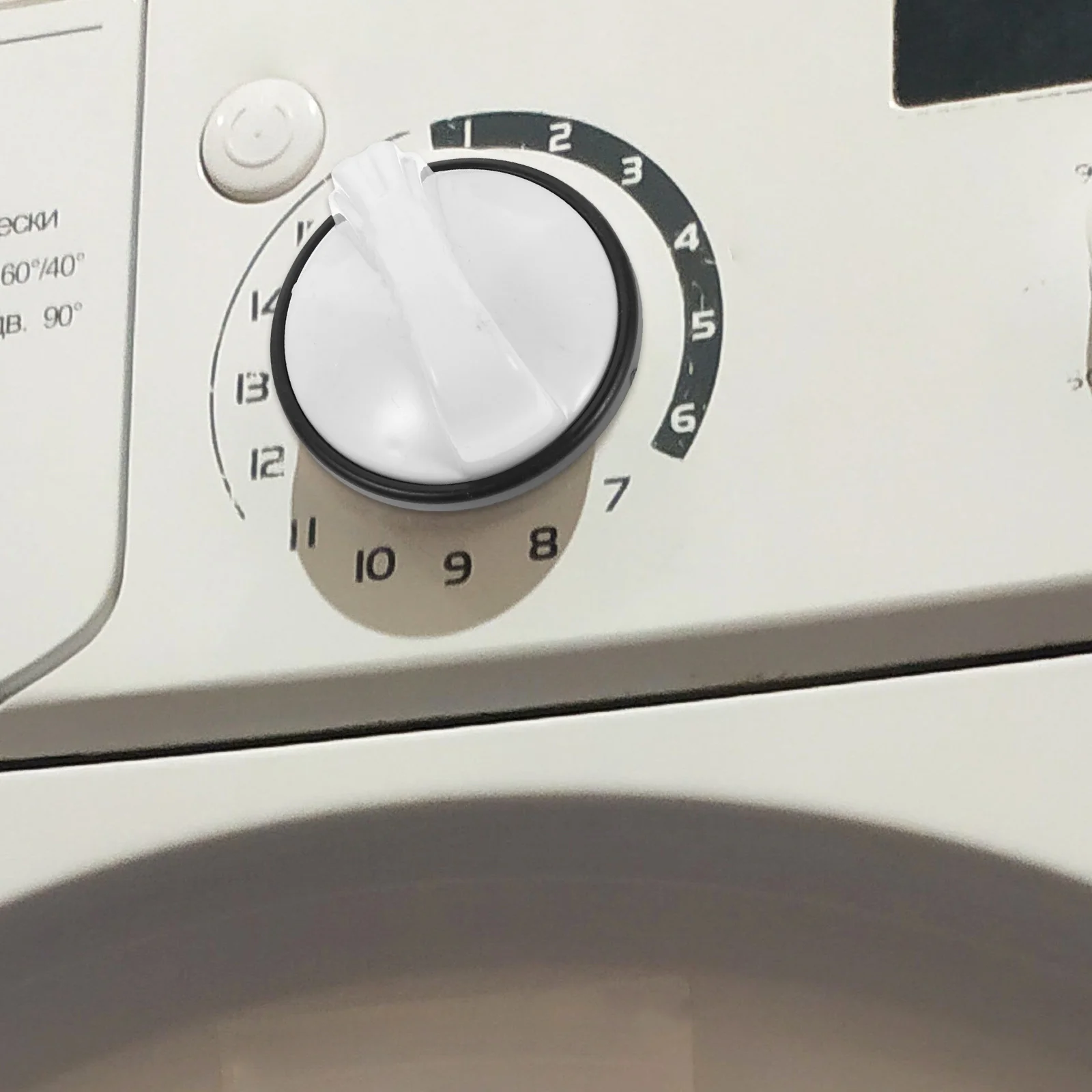 4 szt. Uniwersalne pokrętła sterujące do pralki, zamiennik plastikowego pokrętła timera, części zamienne do pralki, siłownik zmiany biegów pralki