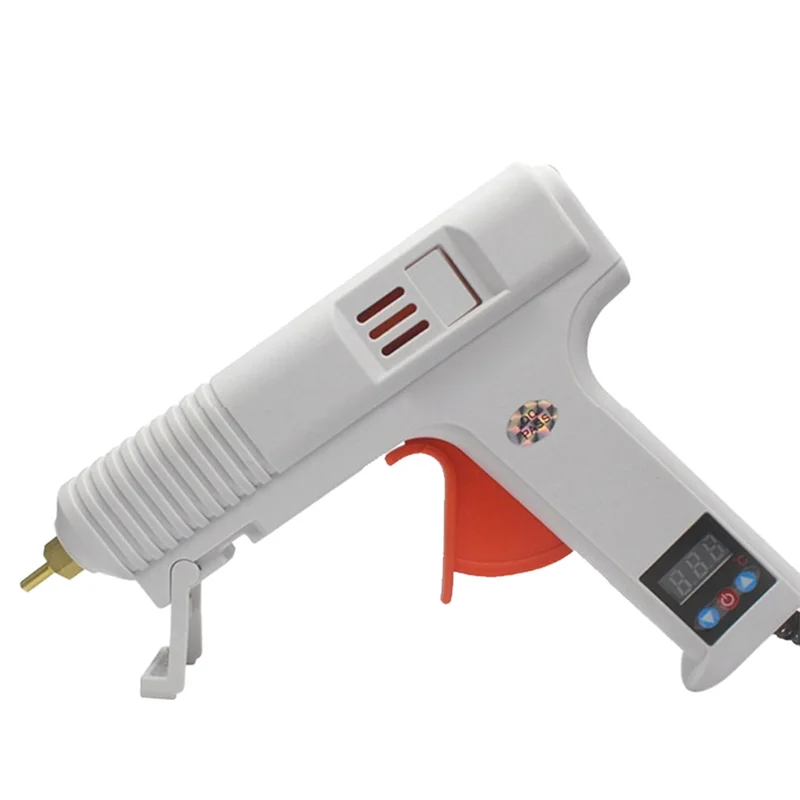 QWE-EU Plug ปืนกาวร้อน Hot Melt กาวปืนสําหรับรถ Dent Puller สําหรับเครื่องทําความร้อนหัตถกรรมซ่อมเครื่องมือปรับอุณหภูมิได้