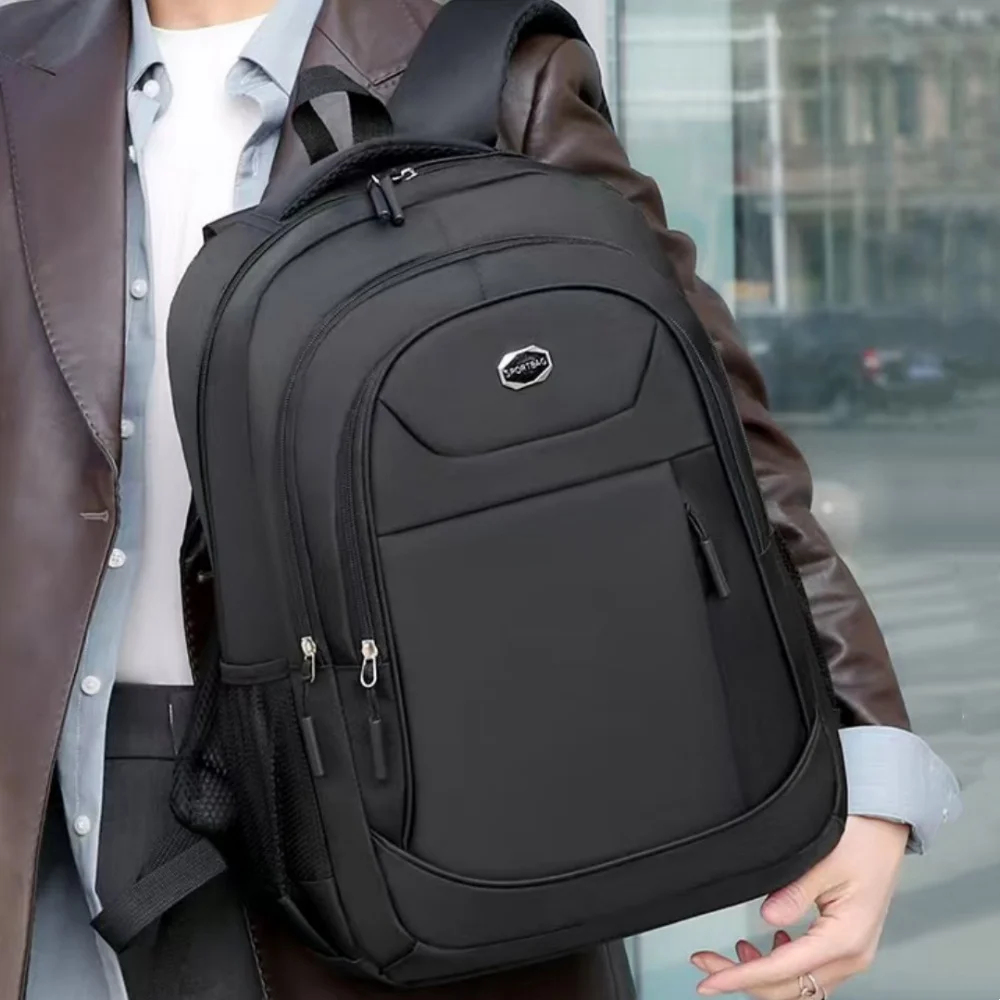 

Men's Backpack Oxford Waterproof Backpack Business Computer Bag Leisure Travel Backpack High School Student Backpack 2026