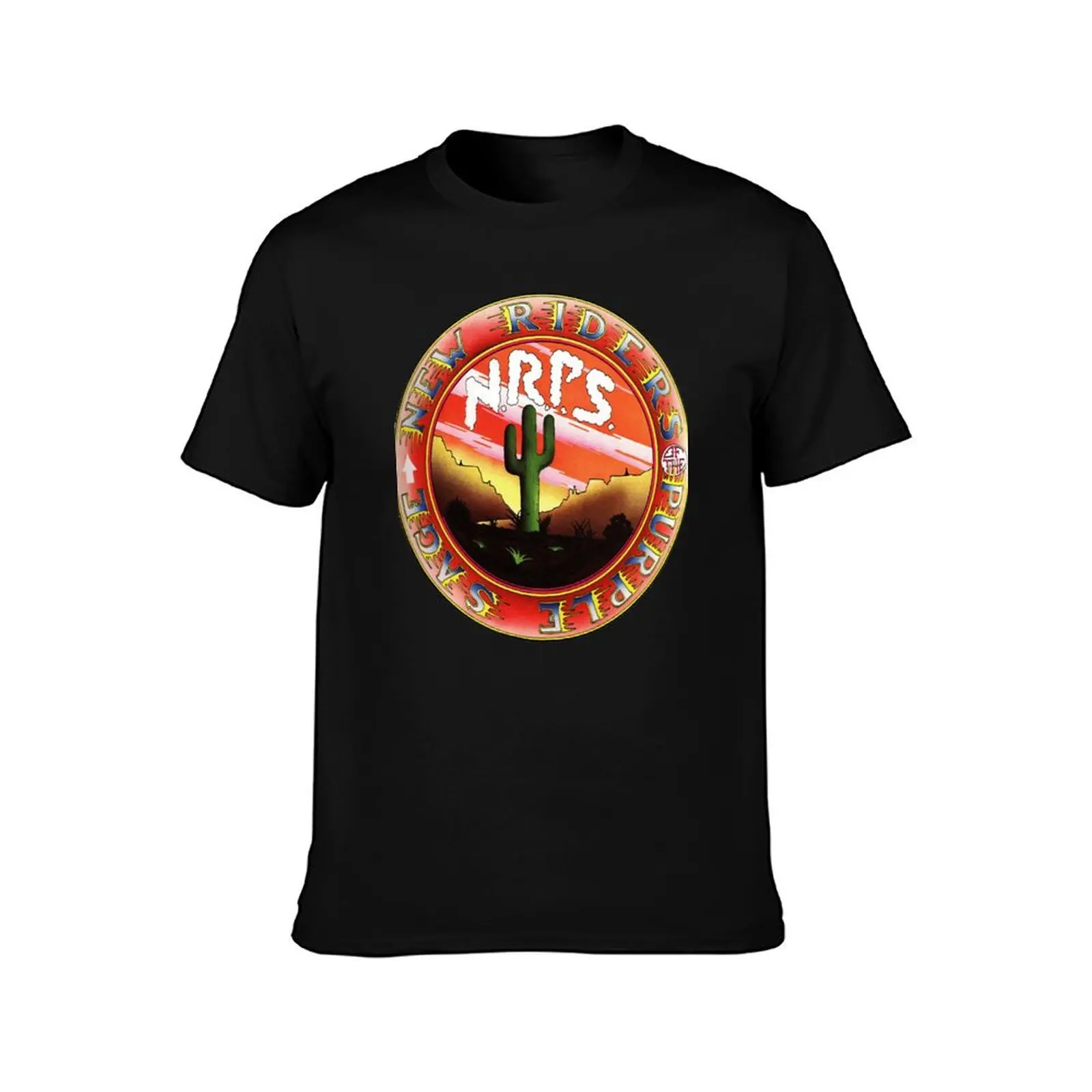 New Riders Of The Purple Sage T-Shirt Casual Simple Design Short Sleeve Shirt T-Shirt