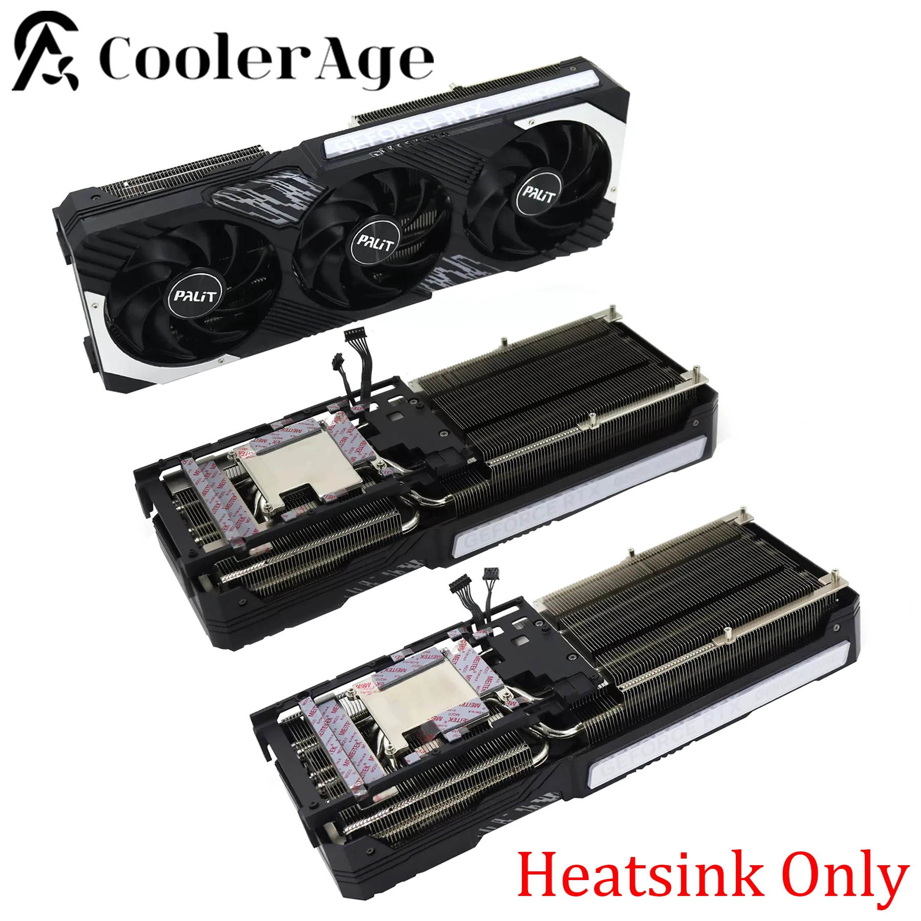 ​For PALIT RTX 4070 Super / 4070 4070Ti GamingPro Video Card Fan New Original RTX4070 RTX4070S RTX4070Ti GPU Fan