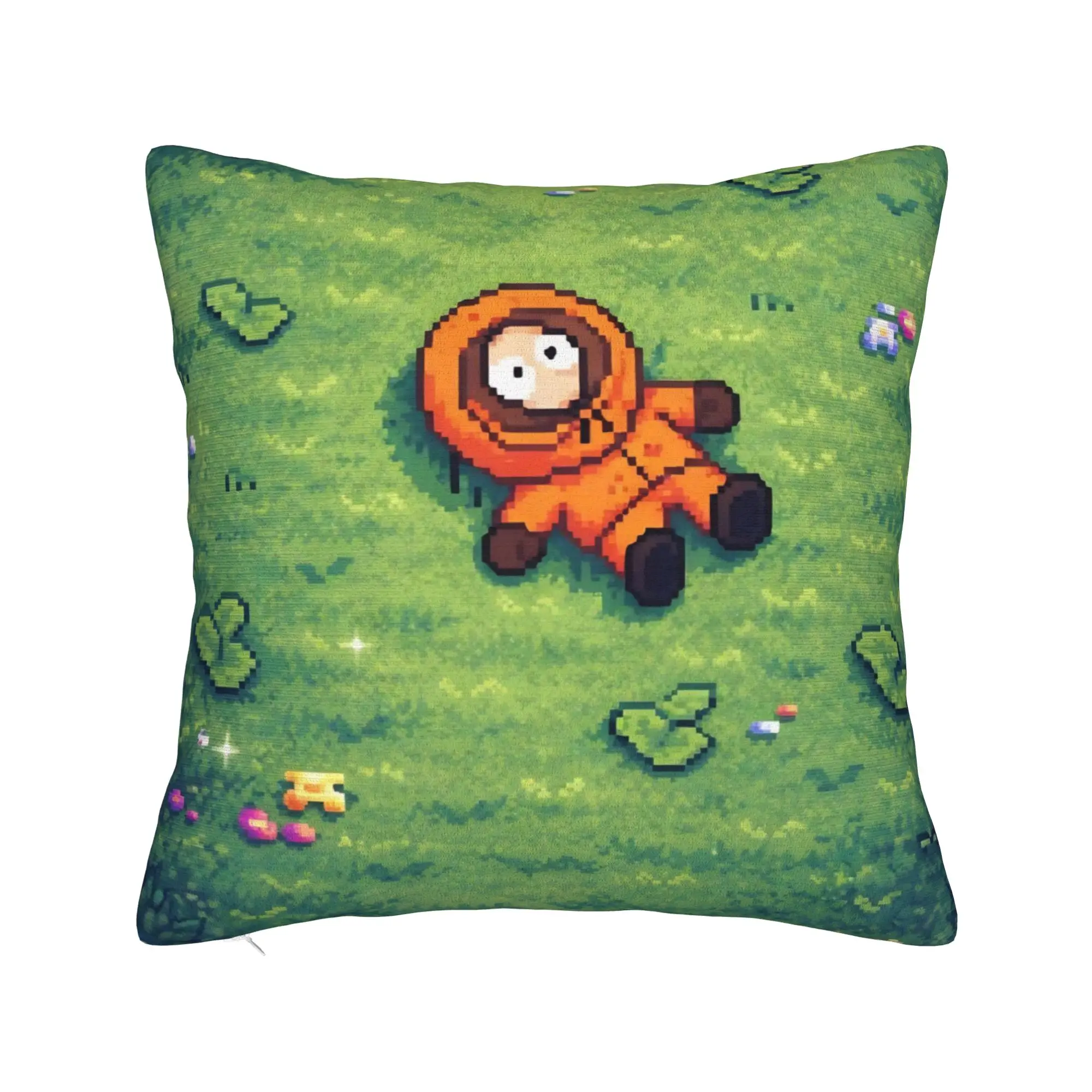 Souths Parks Cartoon Pillowcase Printed Cushion Cover Decorative  Pillow Case Cover Sofa Zippered