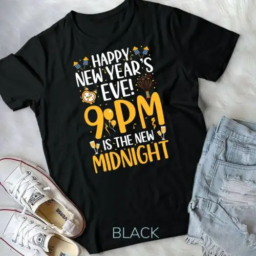 Happy New Years Eve 9 PM New Midnight New Year's Eve Party Unisex T-shirt