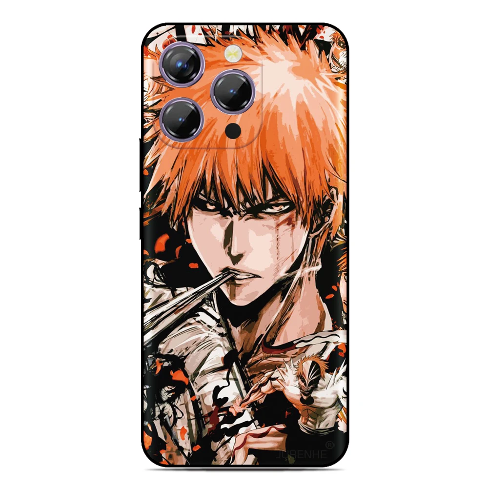 Bleach Anime Back Cover For Sony Xperia 1 VII 10 VI 5 II III IV V 2023 XZ5 XZ4 XZ3 XZ2 XA2 Ultra Z5 L3 Phone Case Soft Funda view 5