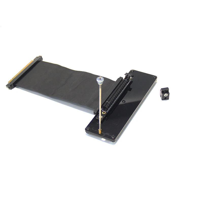 بطاقة جرافيكس قوس 90 درجة عمودي قاعدة الهيكل بطاقة جرافيكس توجيه قوس الناهض كابل قوس بطاقة جرافيكس عمودي