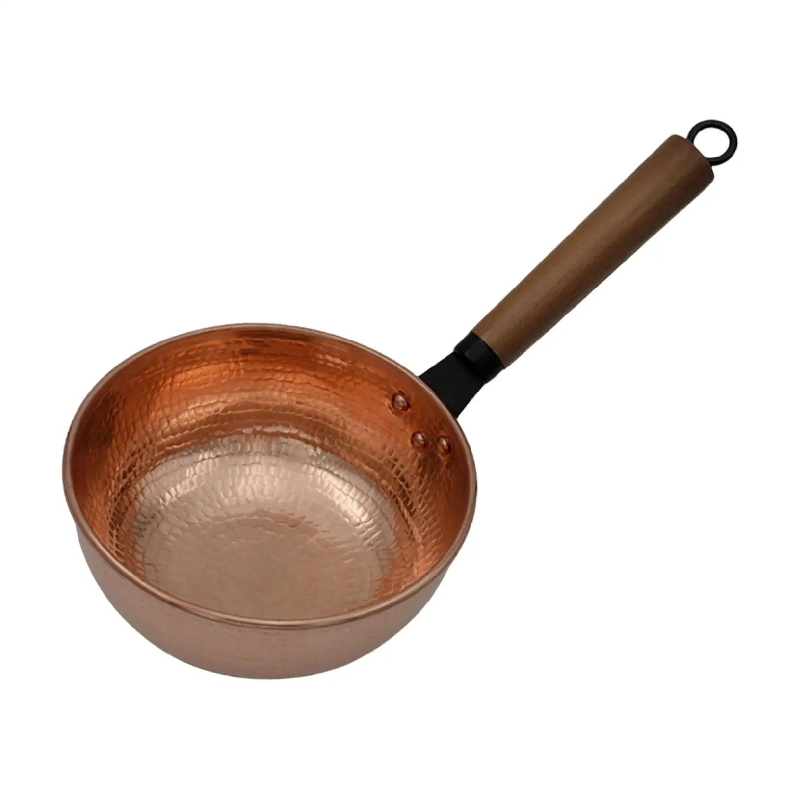 Saucepan with Handle Multipurpose Melting Butter Wamer Pan Stockpot Copper Pot for Home Restaurant Camping Kitchen Cooking