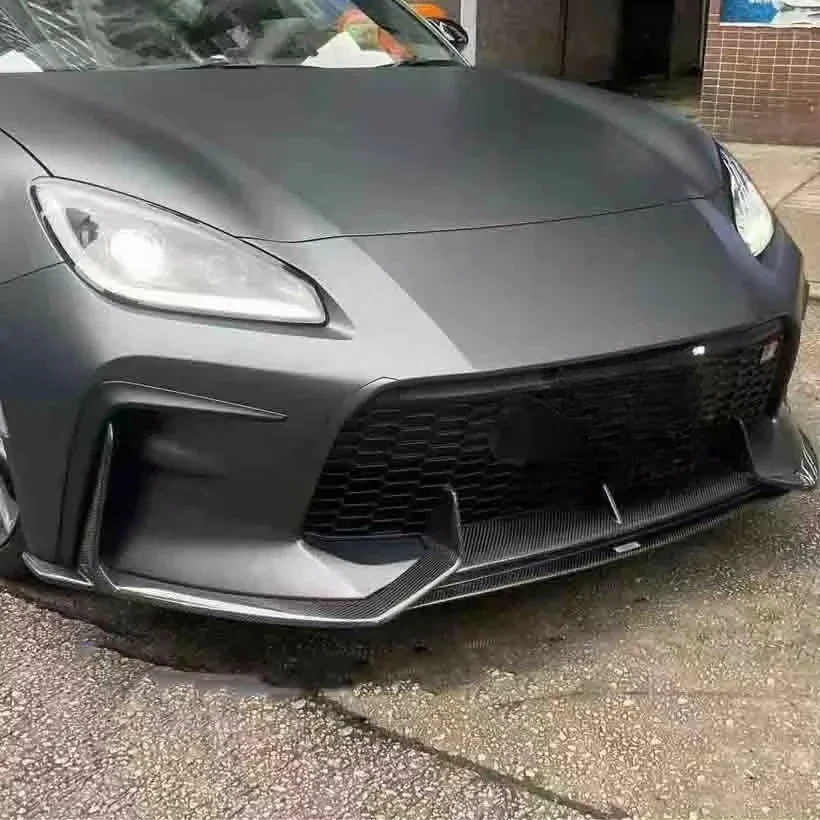 

For GR86 Carbon Fiber Body Kits Front Lip Side Skirts Rear Difuser Spoiler Aerodynamic Performance Body Kits 2022+