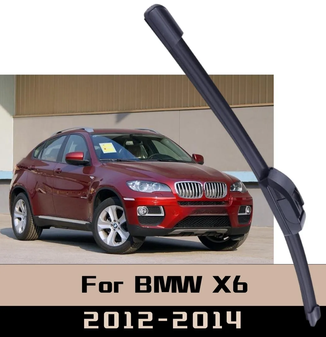 

2 шт. для BMW X6 2012-2014 стеклоочиститель передние щетки стеклоочистителя лобовое стекло щетки для окон