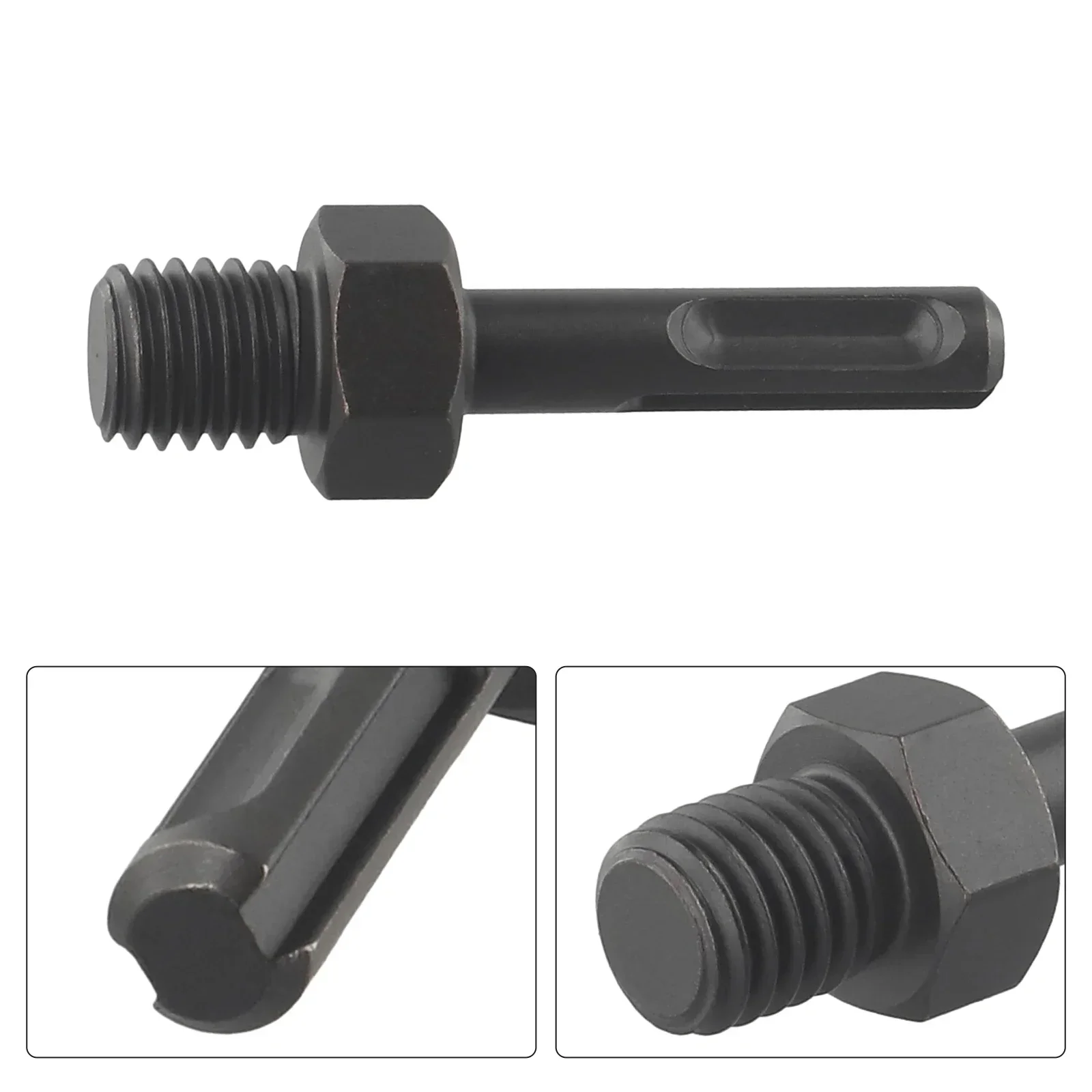 Imagem -02 - Conversores de Broca M16 para Sds Adaptador Conversores de Broca Biela Triangular Sds Haste 1pc
