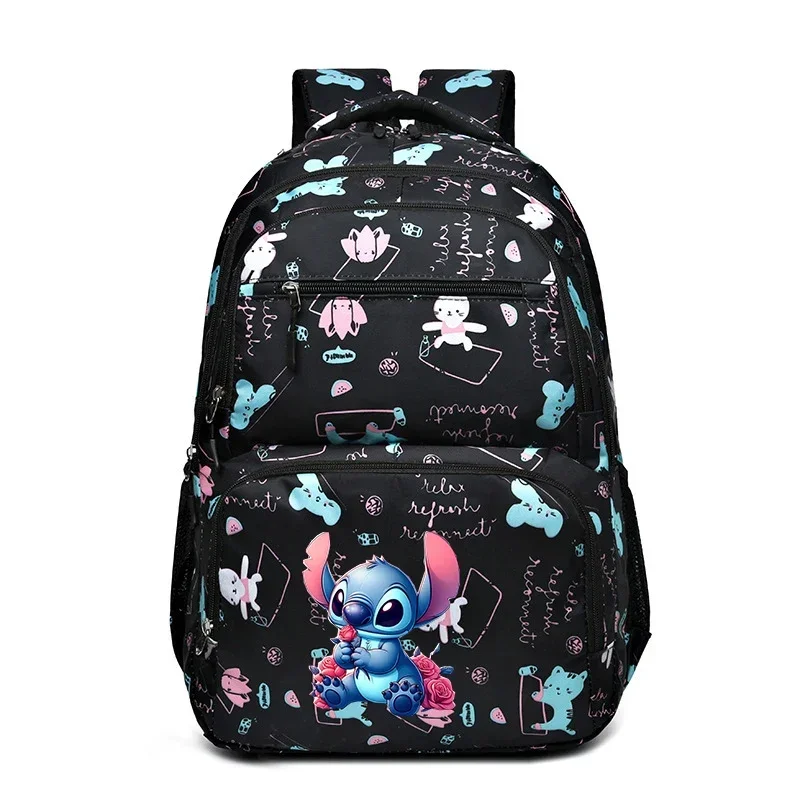 Lilo & Stitch Disney Women Large School Bag Student Backpack Girl Bookbag Bag Teenager Knapsack Schoolbag Rucksack Mochila