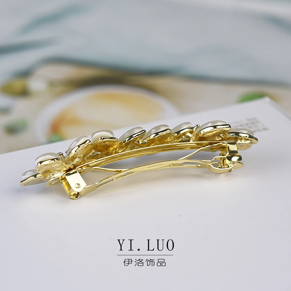 Women Headwear Metal Cute Hair Clip Flower Hair Barrettes barette cheveux femme Fahion Rhinestone Hair Accessories For Women
