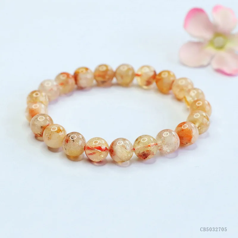 Juantong Natural Yellow Tower Crystal Bracelet S5032705