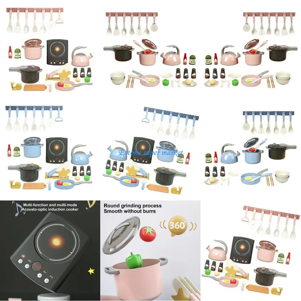 090B Simulation enfants ustensiles cuisine jouet nourriture semblant jouet cuisine semblant