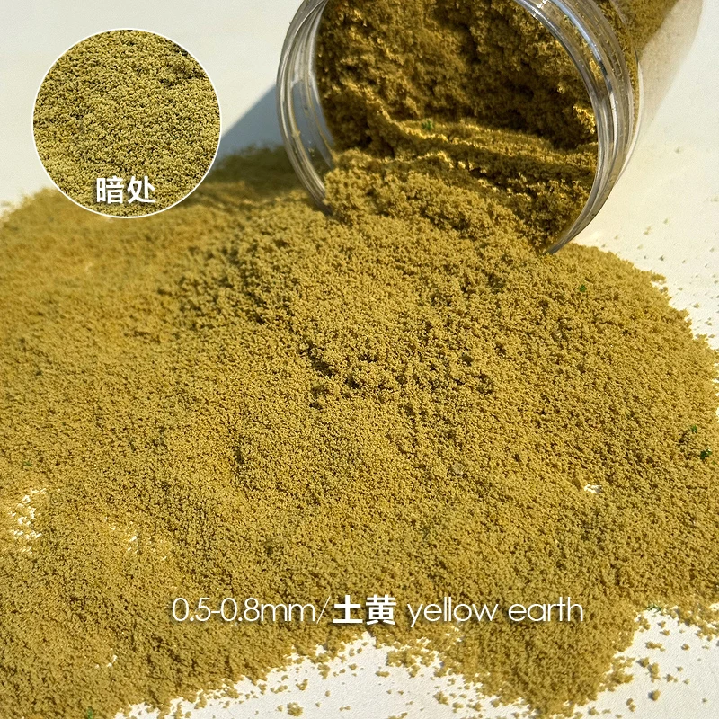 120ml/bottle Simulation Tree Powder Model Turf Flock Lawn sponge Grass Powder Train Building Miniature DIY Scene Making Material