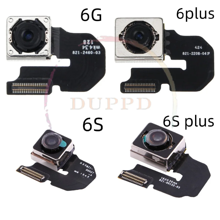 100%Original Main Rear Back Camera Flex For iPhone X Xs XR Max SE 8 8P 7 7P 6 6S Plus Back Camera Flex Cable