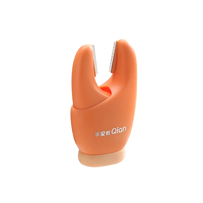 

LTT 2-in-1 Crab Pliers Peeling Garlic Ginger Scraper Magnetic Tape Handle Household Peeling Tool