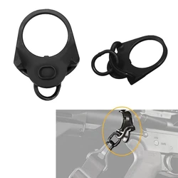 MAGORUI AR15 M4/16 AEG End Plate Sling Hunting Gun M4 GBB Sling Stock Install