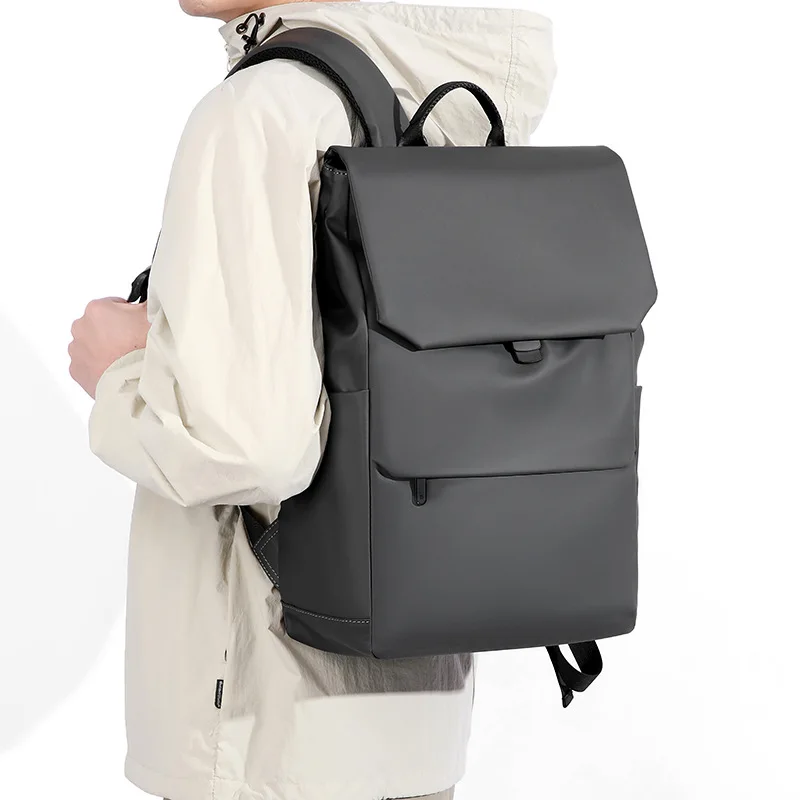 Minimalist Business Laptop Backpack Men Large Capacity Travel Commuter College School Book Bag