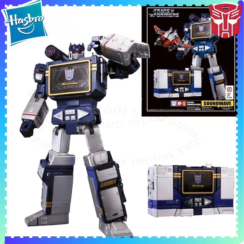

Takara Tomy Transformed toys Robots MP13 Soundwave Deformation Action Figure Collect Ornaments Figure Model Toys Birthday Gift