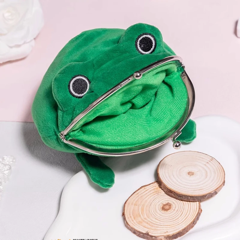 16Cm Naruto Uzumaki Naruto Anime Peripherals Short Plush Stuffed Frog Wallet Doll Pillow Pendant Anime Kid Toys Gift