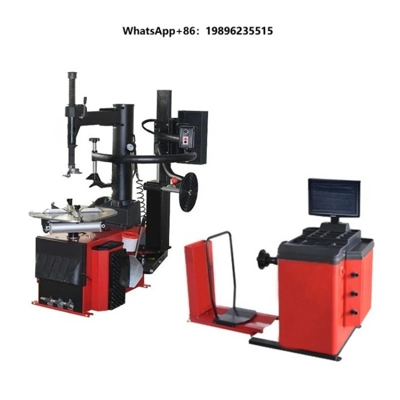 Automatic Car Wheel Balancer with Pedal Brake Tyre Changer and Balancer