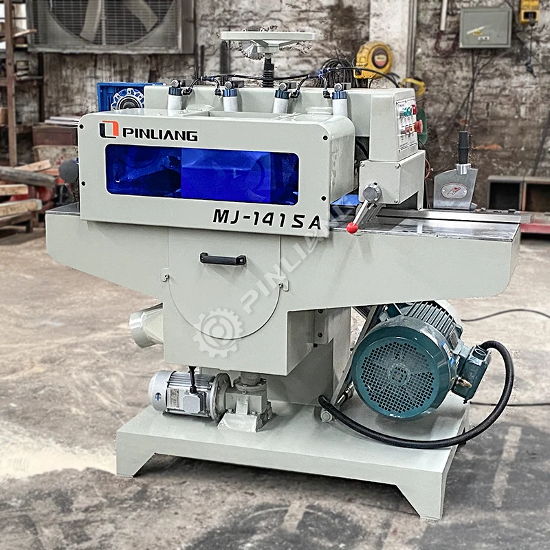 Popular Hot sell CE Sawmill Machine Wood Cutting Rip Saw Multiple Head Wood Sawing Machine Multi Rip Saw