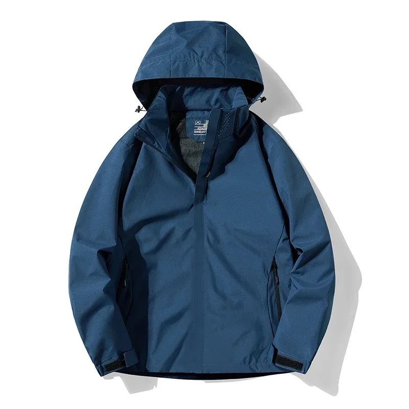 Spring Autumn New High-quality Outdoor Sports Leisure Windproof Waterproof Jacket Comfortable and Breathable Couple Hiking Suit