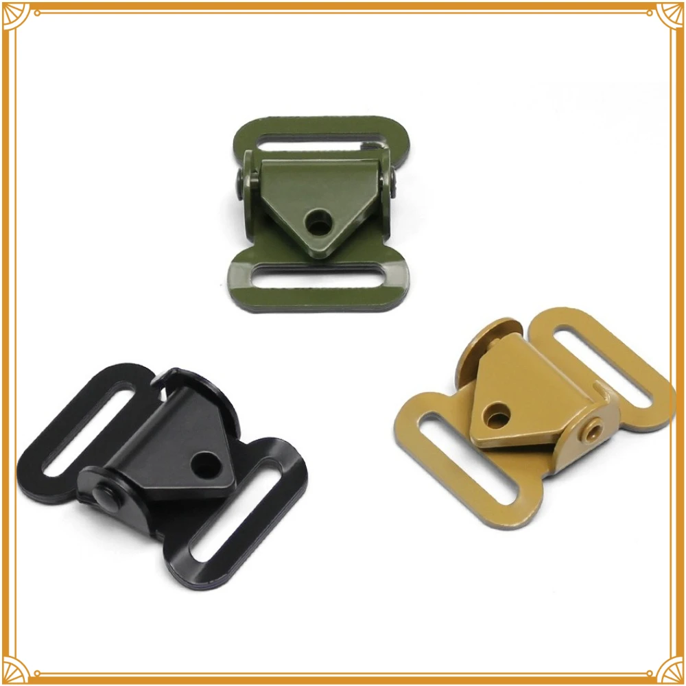 

28mm Alloy Webbing Quick Adjust Spring Buckle, Anti-Slip Sling Strap Adjustment Buckle