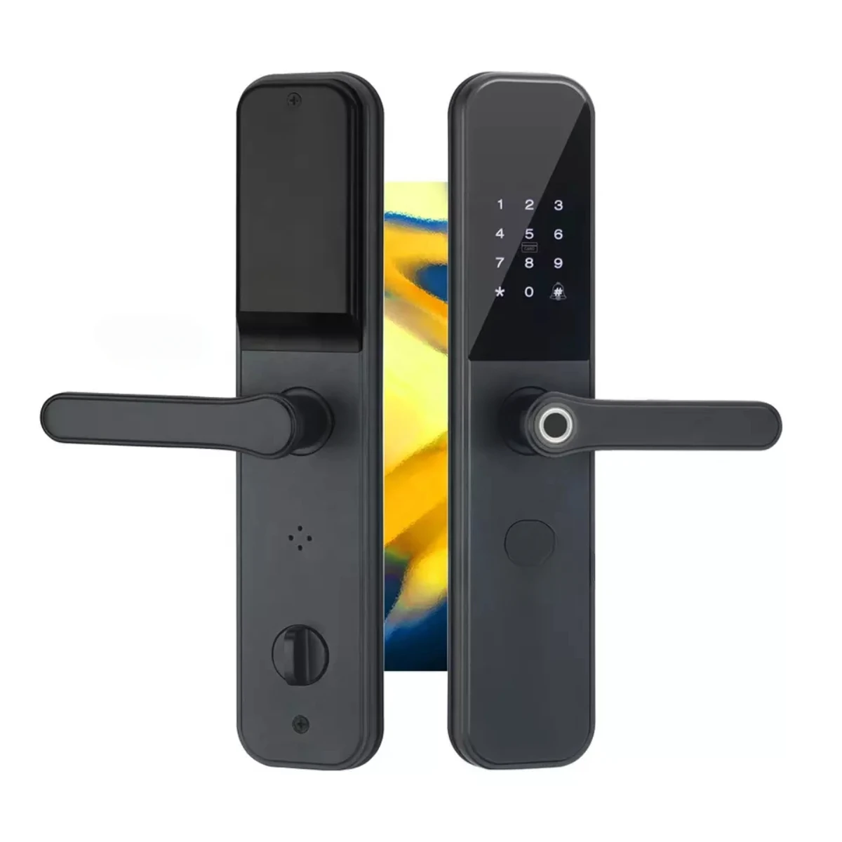 

TTlock Anti-Theft Double Door Main Gate Entrance Smart Lock With Bell