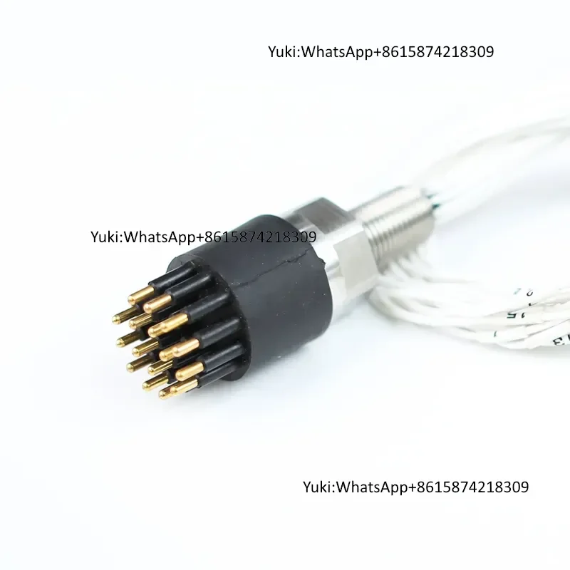 Miniature 16pin Subconn Inline Subsea Bulkhead Standard Circular Marine Power Underwater Connector