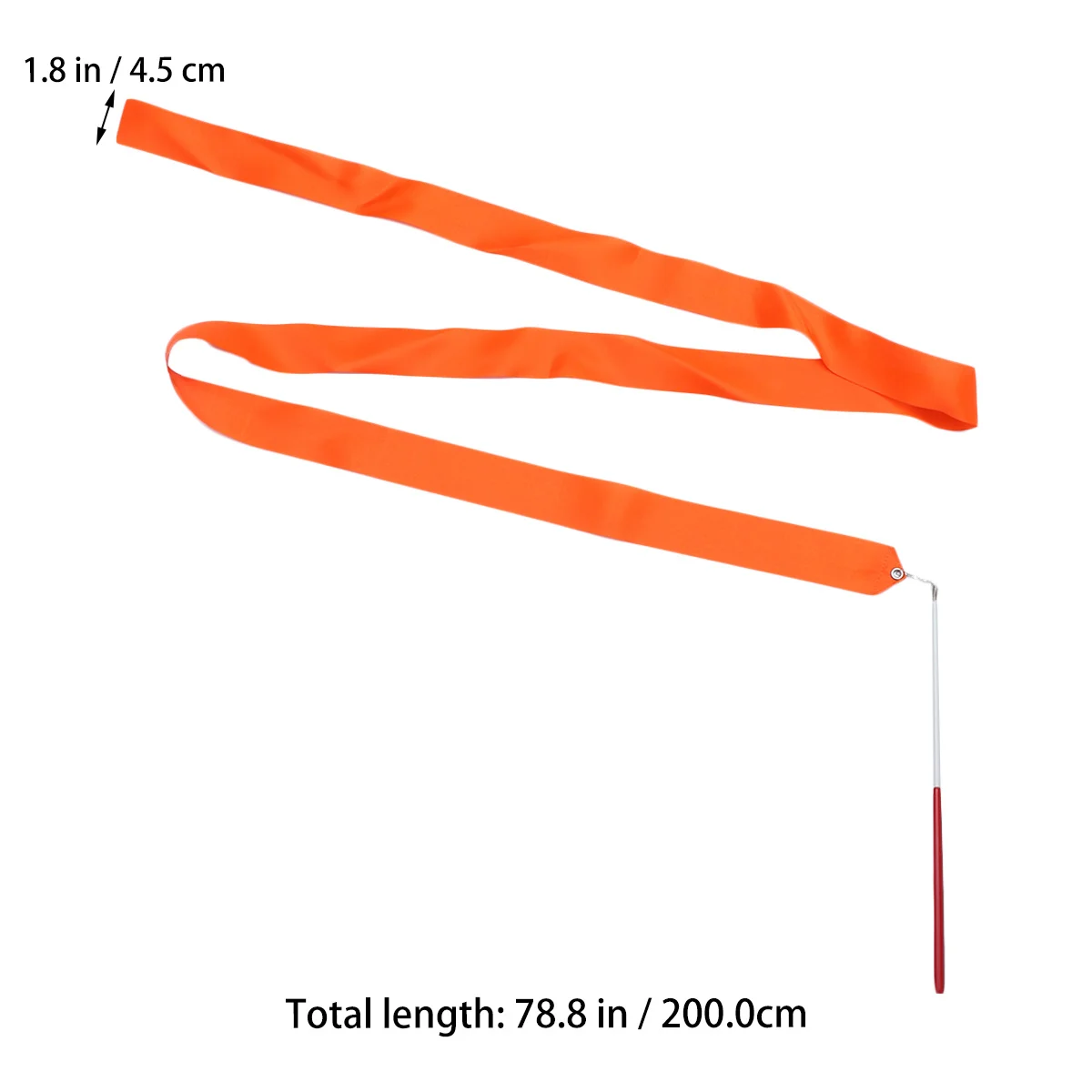 8 قطعة شريط حرير الرقص الجمباز الفني اللافتات للأطفال رشيقة حركة التدريب أداة باللون الوردي الوردي الأحمر الأخضر الألوان
