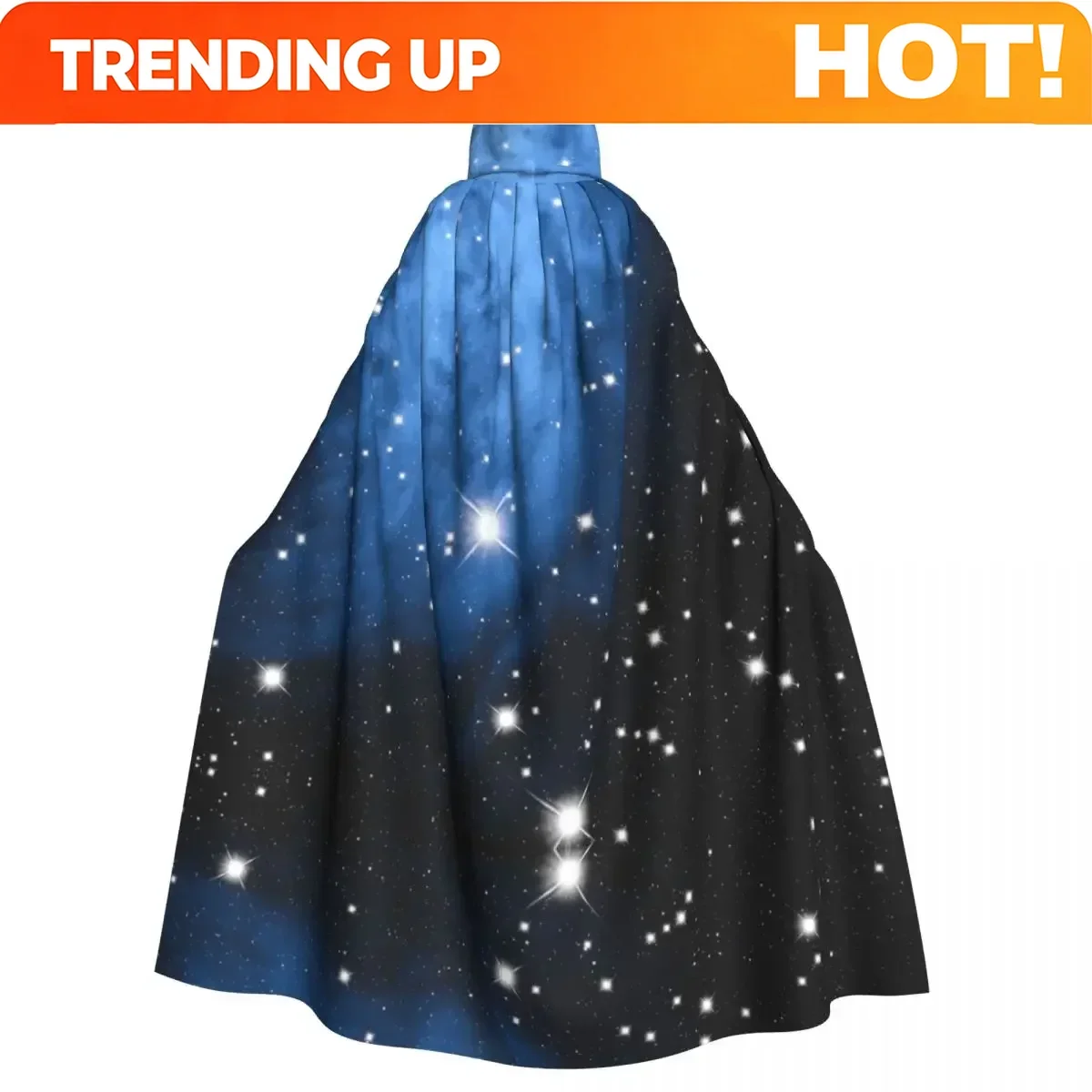 Customization Long Cape Deep Space Field Hooded Coat Autumn Hoodies Adult Men Women Christmas Hoodies Cape Cosplay Cosplay Costu