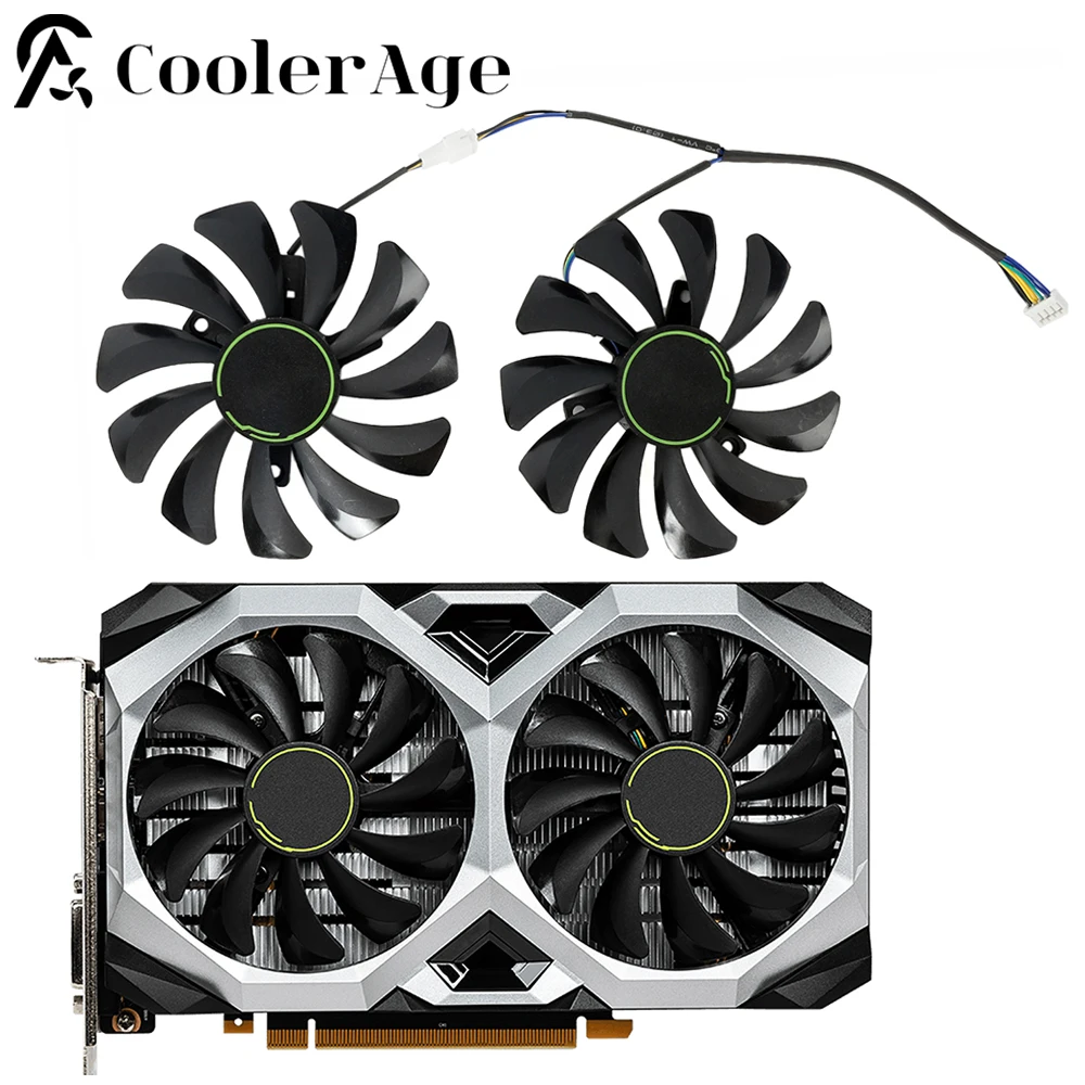 New 85MM HA9010H12F-Z Cooling Fan Replacement For MSI GeForce GTX1660 1650 1660Ti RTX 2060 SUPER VENTUS OC Graphics Card