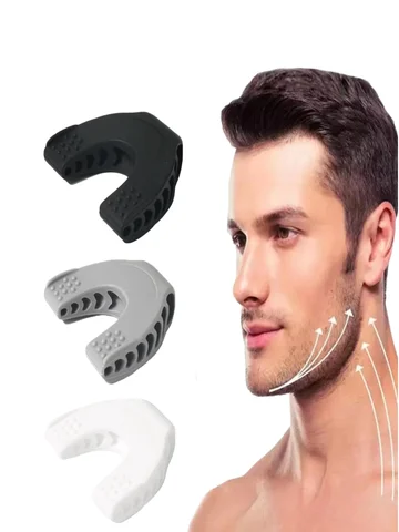 U Shape New Facial Jaw Exerciser And Neck Toning Jawline For Men Women Face Muscle Trainin Resistance Levels Double Chin Reducer