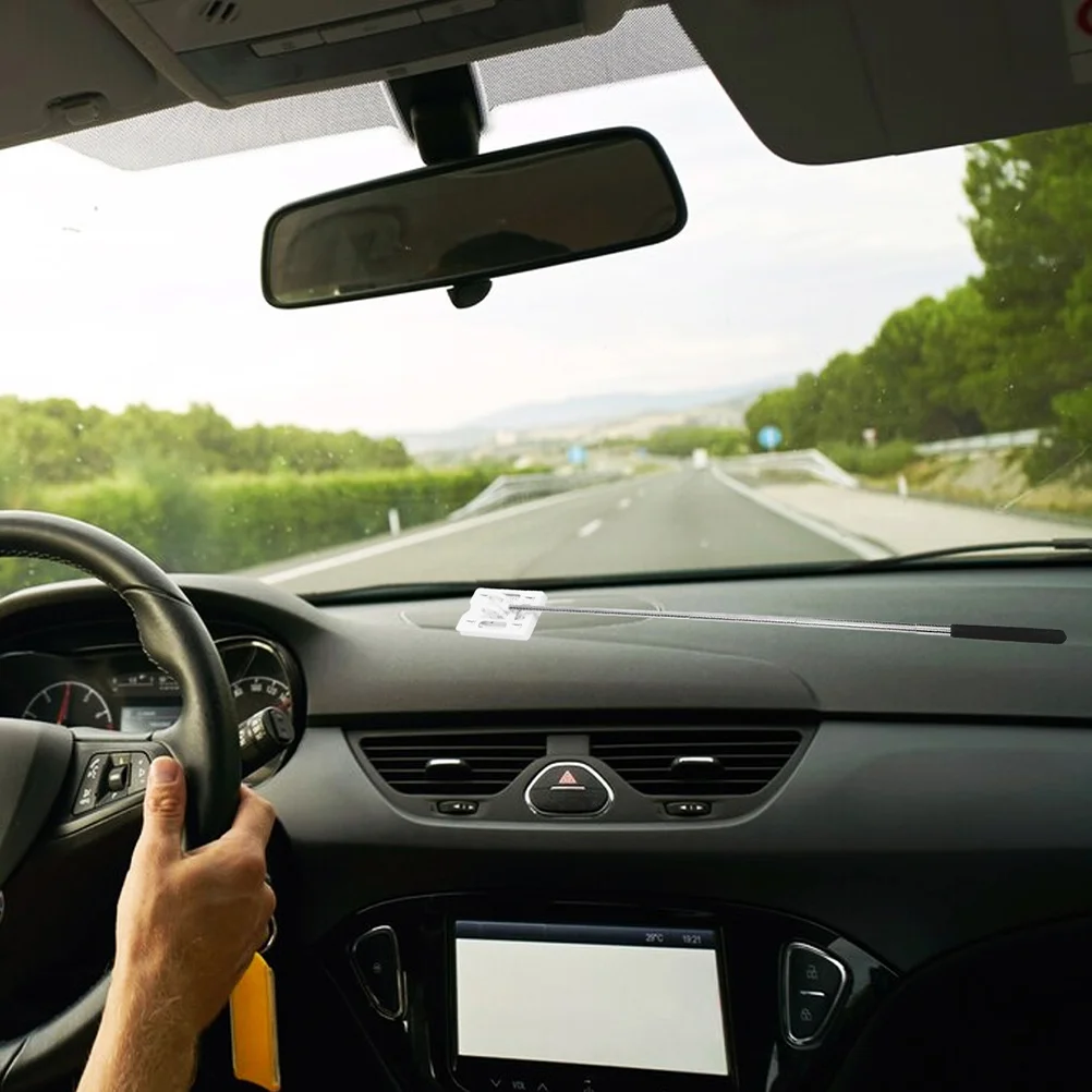 2 قطعة قضيب بطاقة ركن السيارة أداة الدفع تماس مركبة الضرب عصا المرآب وقوف السيارات مساعدة تصغير حامل بطاقة الوصول